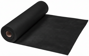 ROTOLO TNT CM.40X24 MT. NERO CON PRESTRAPPO CM.30                   