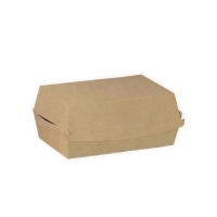 HAMBURGER BOX AVANA RETTANGOLARE MM.190X110X70 H. PZ.90 IN CARTA    