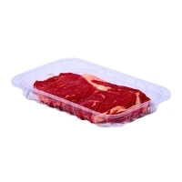 VASSOIO RPET TRASPAR. TOCTRAY  B5-25H MM.233X147X25H.               