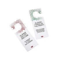 CARTELLO NON DISTURBARE PLASTIFICATO PZ.20  MIS:23X10               