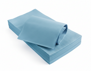 TOVAGLIA TNT  100X100 CELESTE  25/100                               