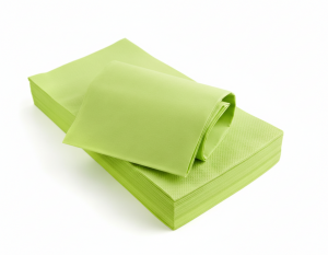 TOVAGLIA TNT  100X100 VERDE MELA  25/100                            