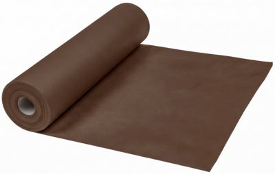 ROTOLO TNT CM.40X24 MT. MARRONE CON PRESTRAPPO CM.30                