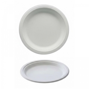 PIATTI CARTONCINO BIO TONDO PIANO CM.23 PZ.50                       