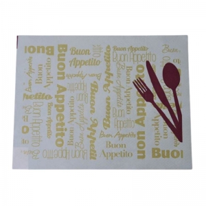 TOVAGLIETTE 30X40 STAMPA BUON APPETITO PZ.500                       