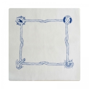 TOVAGLIA 100X100 ACCOPPIATA PZ. 50 STAMPA NODI                      