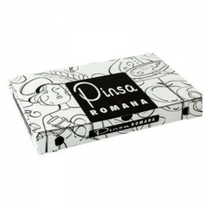 SCATOLA PIZZA  24X34X3,5H    PINSA ROMANA PZ.100                    