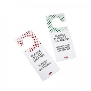 CARTELLO NON DISTURBARE PLASTIFICATO PZ.20  MIS:23X10               