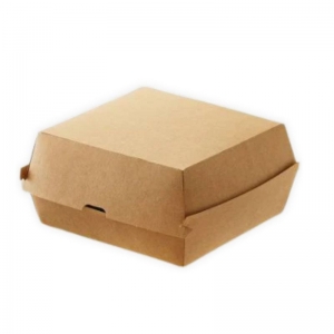 HAMBURGER BOX AVANA EXTRA LARGE MM.140X140X90 H. PZ.120 IN CARTA    