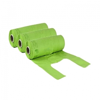 ROTOLI SACCH. BRETELLA BIO VERDE 27+14X50 KG.1                      