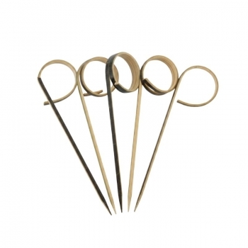 STECCONI RICCIOLO NERO CM. 12 CONF. PZ. 100                         