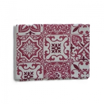 TOVAGLIOLI CARTA A SECCO  40X40 PZ.50 MAIOLICHE BORDEAUX            