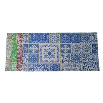 TOVAGLIA 100X100 ACCOPPIATA PZ. 50 MAIOLICA GRIGIO                  